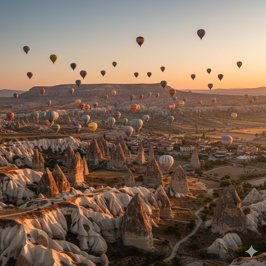 Hot Air Balloons in Cappadocia: A Unique Sky-High Experience